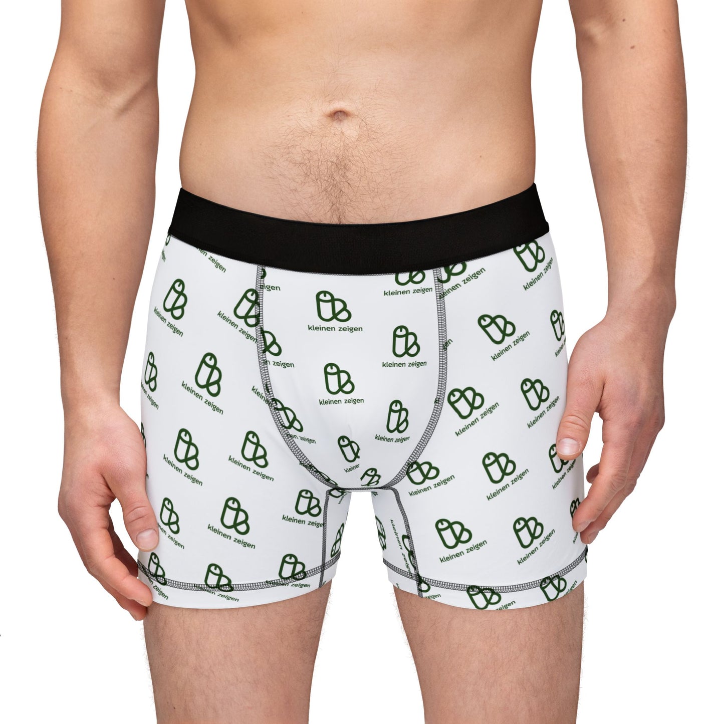 Men's Boxers with Modern Logo Design - Comfortable Breathable Underwear