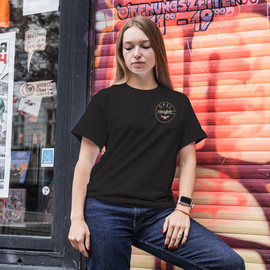 T-Shirt Unisex mit Rundhalsausschnitt "Opel_cargirls"