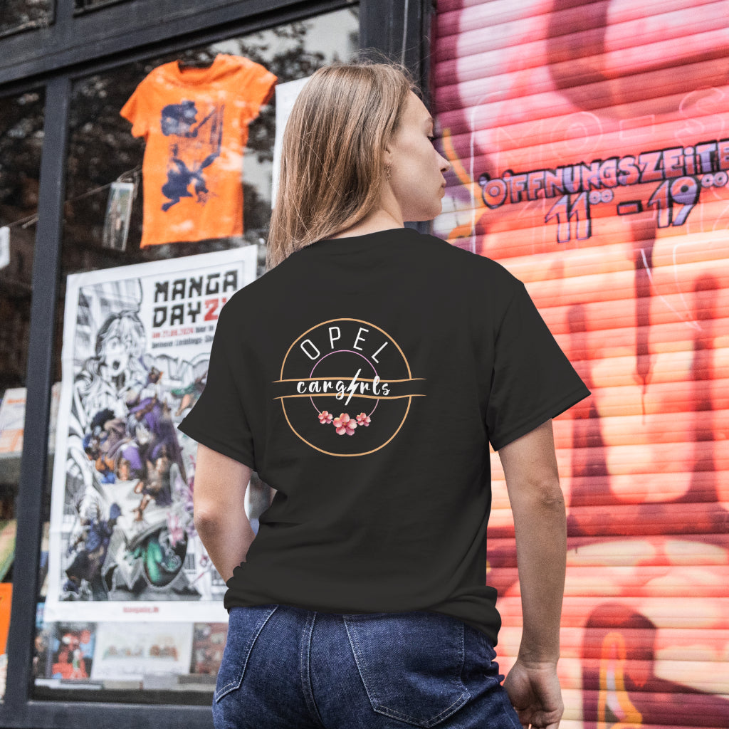 T-Shirt Unisex mit Rundhalsausschnitt "Opel_cargirls"