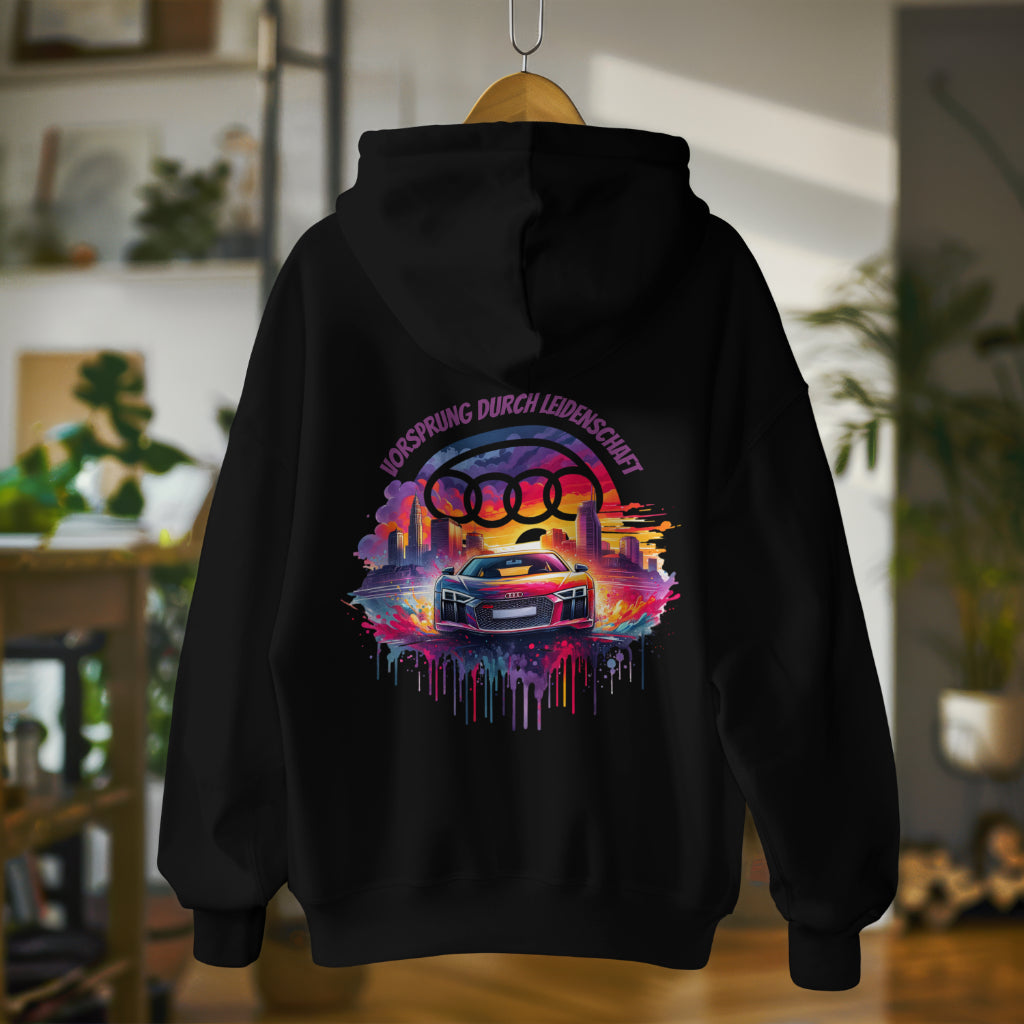 Unisex Hoodie 'Vorsprung durch Leidenschaft' – Audi Design Hoodie
